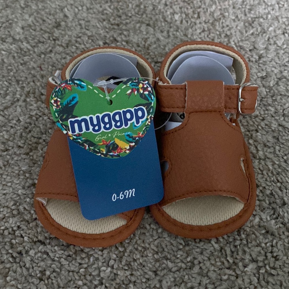 myggpp baby shoes size 0-6 months